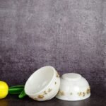 Marble Handcrafted Inlay Bowl Set of 2