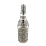 Brass Handcrafted Marori Work Champagne Bottle