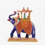 Metal Handcrafted Ambabri Elephant
