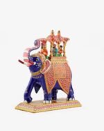 Metal Handcrafted Ambabri Elephant - Image 2