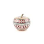 Brass Handcrafted Apple Shape Container