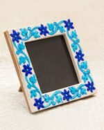 Blue Pottery Handcrafted Photo Frames – Sky Blue