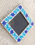 Blue Pottery Handcrafted Photo Frames – Sky Blue - Image 2