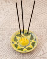 Blue Pottery Handcrafted Incense Stick Holder