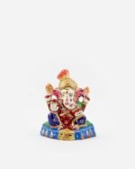 Metal Handcrafted Lord Ganesha - Image 2